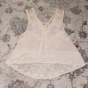 Free People beaded top